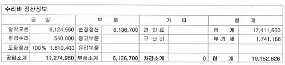 수리비 정산.JPG 수리비 정산.JPG