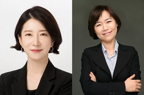 ▲ 조민정 홍보·브랜드본부장(왼쪽), 이현주 직원권익보호관