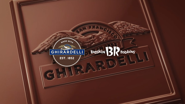 ▲ 2월 이달의 맛 '아이스 기라델리 초콜릿' 출시를 기념한 광고 영상 '기라델리셔스'