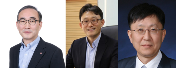 ▲(왼쪽부터) 김영섭 LG CNS 전 대표, 박윤영 전 KT 기업사업부문장, 차상균 서울대학교 교수.