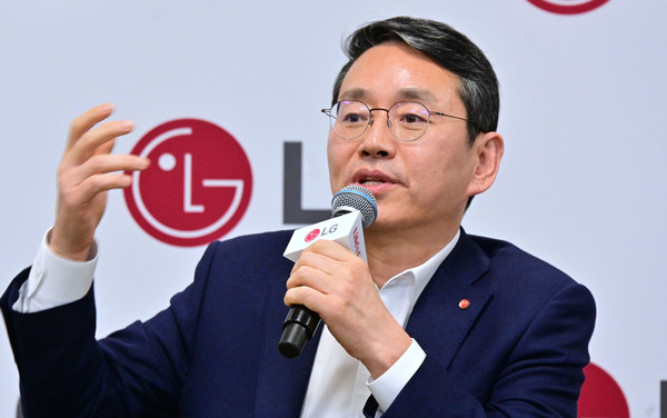 ▲LG전자 조주완 대표