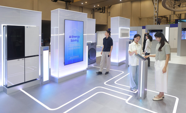 ▲삼성전자 '기후산업국제박람회(WCE) 2025' 부스