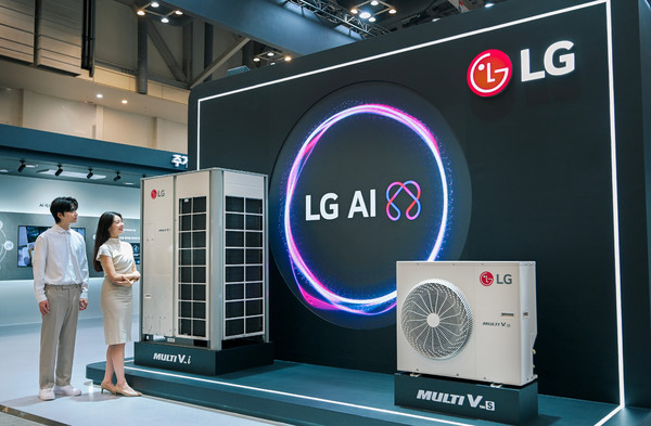 ▲LG전자 '기후산업국제박람회(WCE) 2025' 부스