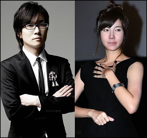 서태지(왼쪽)와 이지아