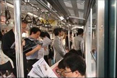 출근길 지하철 모습.(사진은 기사의 특정사실과 관련없음)