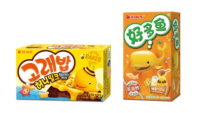 [오리온 보도자료 이미지] 재미로 먹고, 달콤함으로 먹는다! 오리온, 고래밥 허니밀크 한 중 동시 출시!.jpg