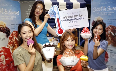 [사진자료] 뜨거운 여름은 빙수와 마카롱아이스크림 혜택으로 쿨하게~ 무더운 여름, 파리바게뜨 ‘빙수 특보’ 발령!.jpg