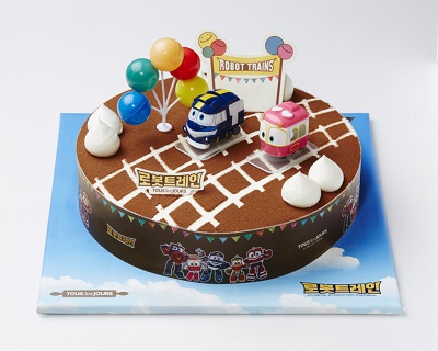 [뚜레쥬르] 파티용 캐릭터 케이크 '렛츠고! 로봇트레인과 친구들'.jpg