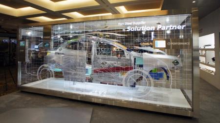 포스코 디트로이트 북미오토쇼 전시 철강 차체.jpg