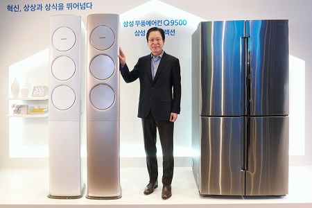 삼성전자, 바람 없는 ‘무풍에어컨 Q9500’ &amp; 정온냉동 구현한 ‘셰프컬렉션’ 냉장고 출시 (1).jpg