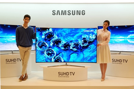 퀀텀닷 디스플레이 시대 선언, 삼성전자, 퀀텀닷 디스플레이 SUHD TV 출시 (5).jpg