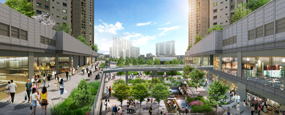 롯데캐슬 골드파크 3차 상업시설 마르쉐 도르 애비뉴_중앙광장.jpg