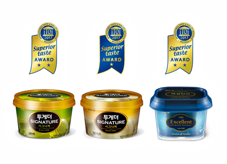 [빙그레]아이스크림 국제 우수 미각상 수상제품.jpg