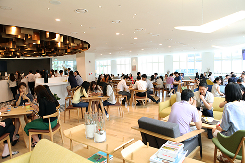 [사진자료] 녹십자, 본사 리모델링…복합문화공간으로 새단장(2).jpg