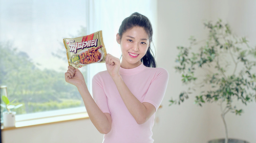 농심 짜파게티 광고모델 설현.jpg