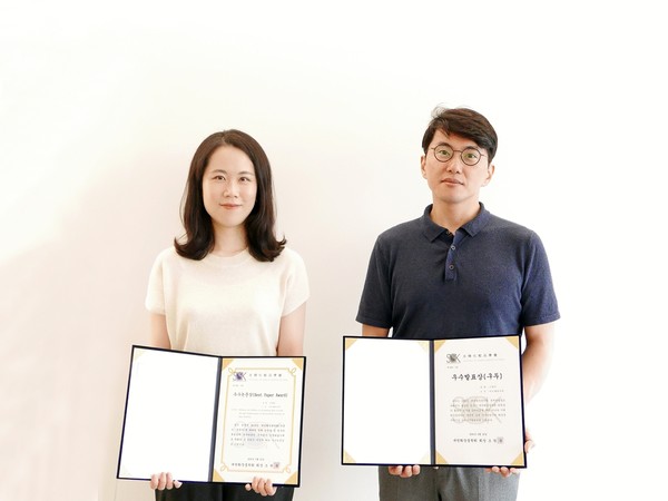 아모레퍼시픽 기술연구원 김세현 책임연구원(왼쪽)과 고명진 책임연구원