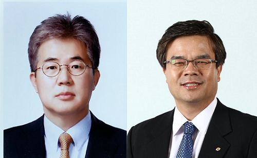 ▲이영창 신한금융투자 대표(왼쪽), 오익근 대신증권 대표