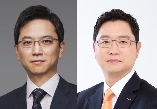 GC녹십자 허은철 대표(왼쪽), 일동제약 윤웅섭 대표