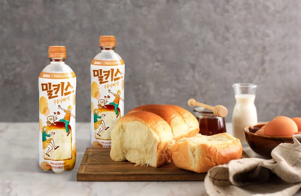 ▲밀키스 우유식빵맛