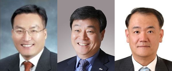 ▲왼쪽부터 KB자산운용 이현승 사장, 신한자산운용 이창구 사장, 한국투자신탁운용 조홍래 사장