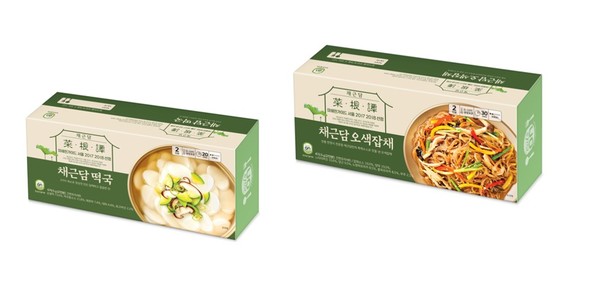 ▲hy가 미슐랭 레스토랑 채근담과 손잡고 명절용 밀키트 2종을 출시했다