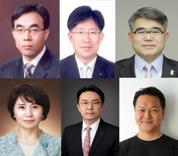 ▲ (왼쪽 상단부터) 민관식 하나자산신탁 사장 후보, 강성묵 하나대체투자자산운용 사장 후보, 김재영 하나손해보험 사장 후보 (왼쪽 하단부터) 노유정 하나펀드서비스 사장 후보, 김동환 하나벤처스 사장, 권영탁 핀크 사장