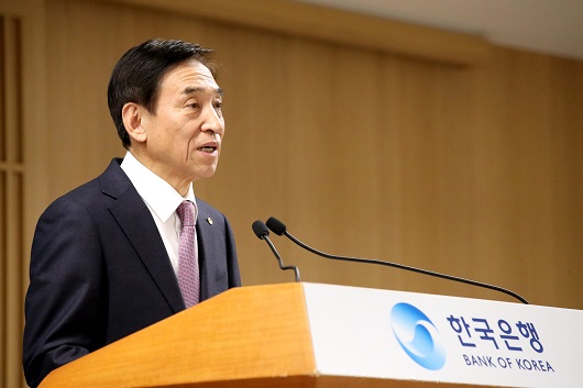 ▲ 이주열 한국은행 총재가 23일 오후 서울 중구 한국은행에서 열린 송별 기자간담회에서 발언하고 있다.