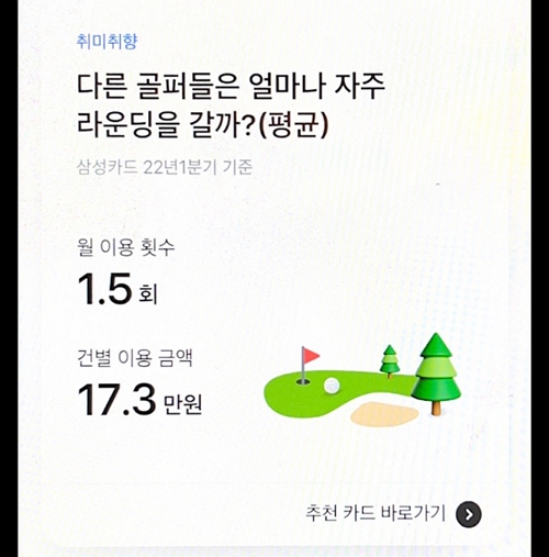 ▲'투데이' 탭에서는 맞춤형 생활 정보가 제공된다.