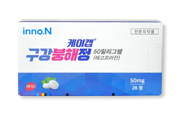 ▲케이캡 구강붕해정