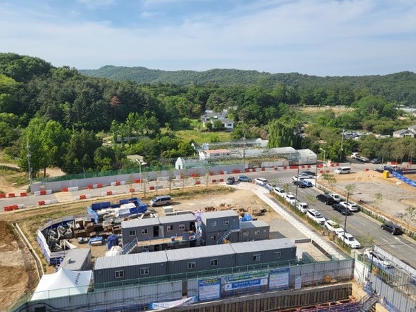 ▲ 지난 2020년 성남금토 공공주택지구 현장모습