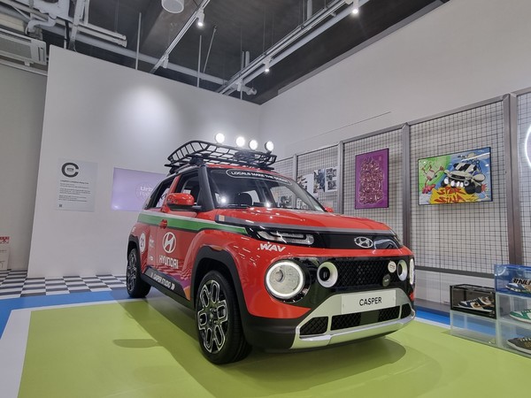 ▲ 현대자동차 캐스퍼가 스트리트 편집숍 ‘카시나’와 협업해 특별 제작한 쇼카(Show Car)