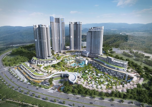 ▲ '울산 롯데캐슬 블루마리나' 조감도