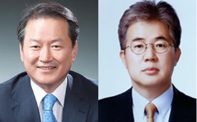 ▲ 성대규 신한라이프 대표(왼쪽), 이영창 신한투자증권 대표