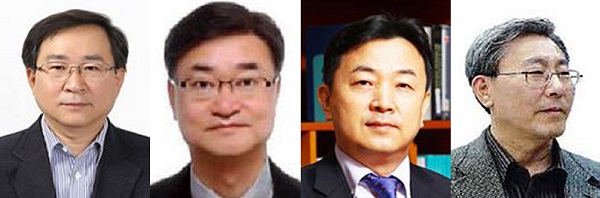 ▲ (왼쪽부터) 오규택·남봉현·이석호·최형림 사외이사