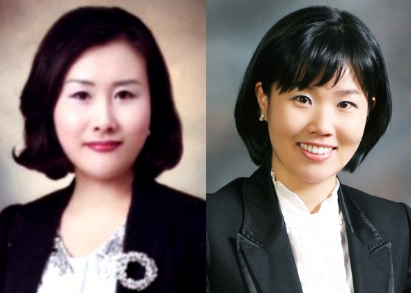 ▲조혜진 인천대 소비자학과 교수(왼쪽), 차경욱 성신여대 소비자생활문화산업학과 교수