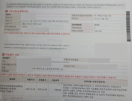 ▲치아보험에 가입한 소비자가 가입 당시 들은 설명과 실제 보장에 차이가 있다고 주장했다.