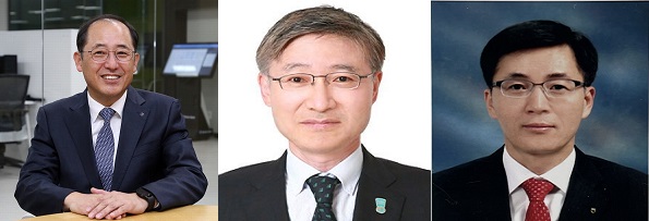 ▲ (왼쪽부터) 한용구 신한은행장 내정자, 이승열 하나은행장 내정자, 이석용 농협은행장 내정자
