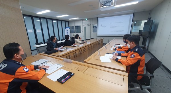 ▲간담회가 열리고 있는 모습.