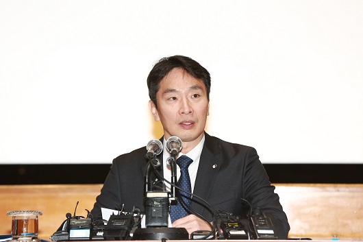 ▲ 이복현 금융감독원장이 6일 금감원 업무설명회에서 발언하고 있다.