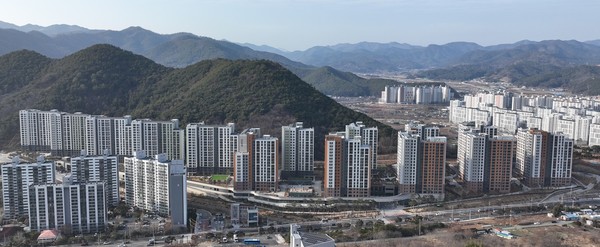 ▲ 순천 한양수자인 디에스티지 전경