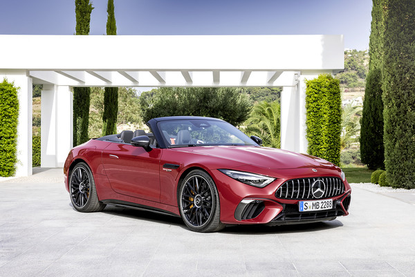 ▲벤츠코리아가 '더 뉴 메르세데스-AMG SL 63 4MATIC+'을 4월 국내 출시한다.
