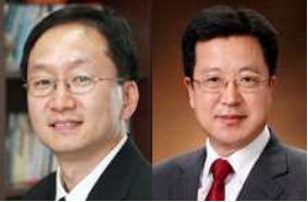 ▲(왼쪽부터) 장용성 후보, 박춘섭 후보