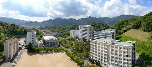 ▲ 창신대학교 전경