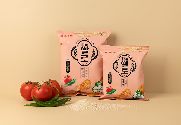 ▲롯데웰푸드 The쌀로 바삭한 핫칠리맛
