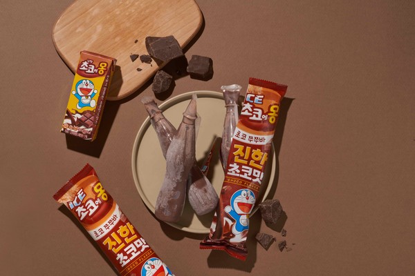 ▲남양유업 신제품 ‘초코에몽 초코 쭈쭈바’