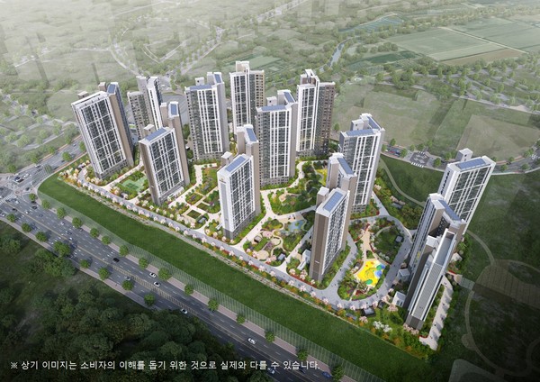 ▲ '호반써밋 라프리미어' 조감도
