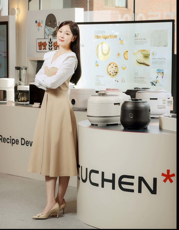▲쿠첸 광고모델 김연아