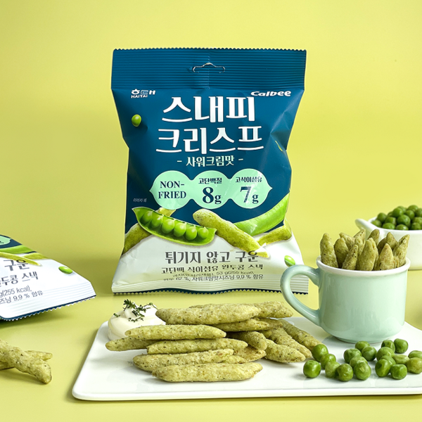 ▲해태 '스내피 크리스프'