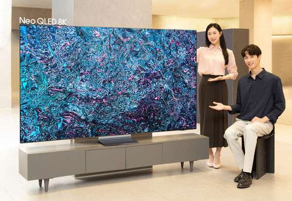 ▲삼성전자 네오 QLED 8K TV
