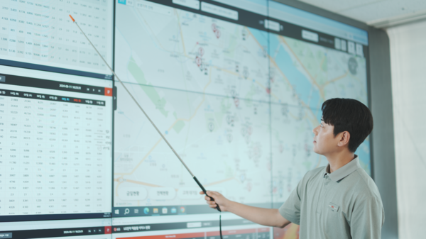 ▲실시간 고객 상황 관리 시스템(G-CAS, GPS-based Customer Assistant System)